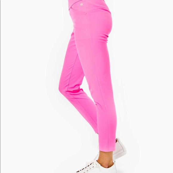 Lily Pulitzer Corso golf pants cockatoo pink - Picture 3 of 7